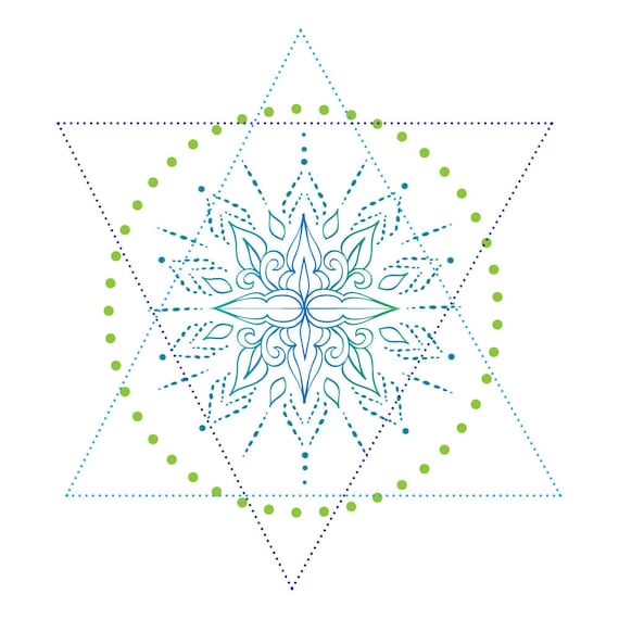Download SVG DXF lotus flower bali Mandala boho yoga henna art ...