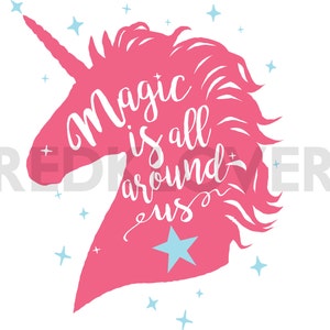 SVG DXF unicorn head horse Digital Download files svg , ai, psd, png,  pdf tshirt designs