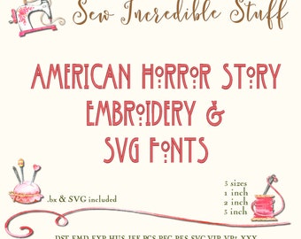 American Horror Story Svg Etsy