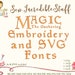 see more listings in the Embroidery & SVG Fonts section