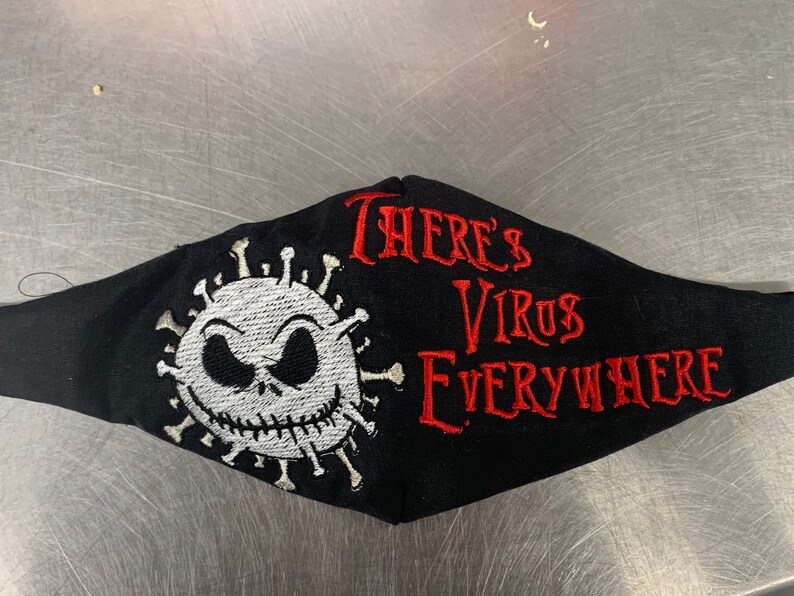Nightmare Before Christmas Machine Embroidery & SVG Font ...