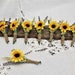 Boutonniere for Wedding, Lapel Pin for men, Sunflower Corsage and Boutonnieres, Boutonniere for Groom 
