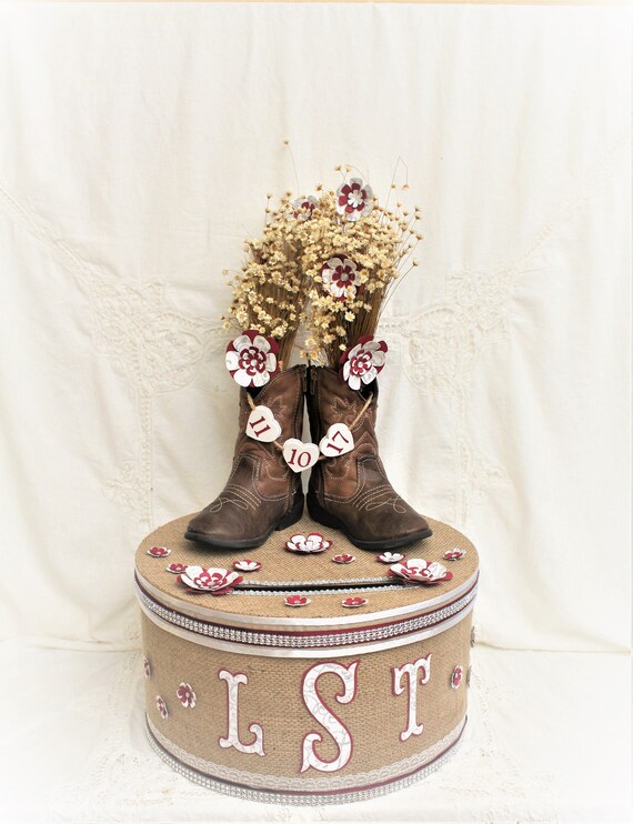Rustic Wedding Card Box Country Wedding Rustic Card Box Etsy