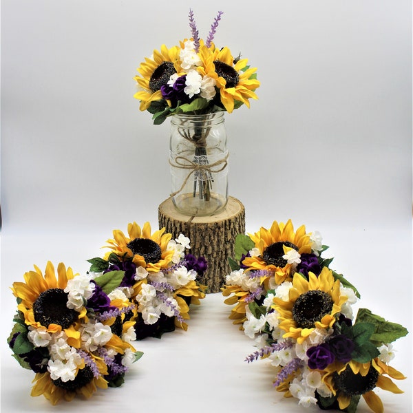Sunflower Centerpiece Etsy