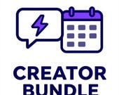 AI Creator Bundle | Viral Hook Generator, Content Calendar (Digital Download)