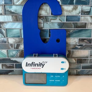 Infinity Feeding Pump Hook for G-Tube, Holds 500mL Bag, High-Impact Plastic, No Assembly