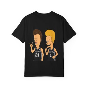 Beavis and Butt-Head Spurs Jerseys T-shirt image 8