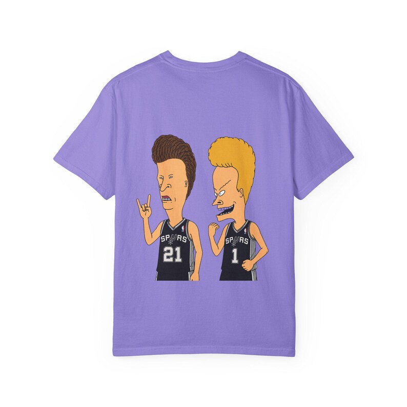 Beavis and Butt-Head Spurs Jerseys T-shirt image 10