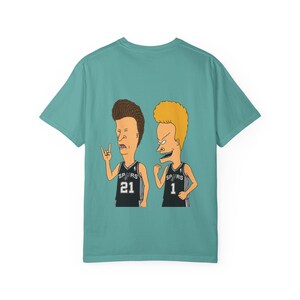 Beavis and Butt-Head Spurs Jerseys T-shirt image 4