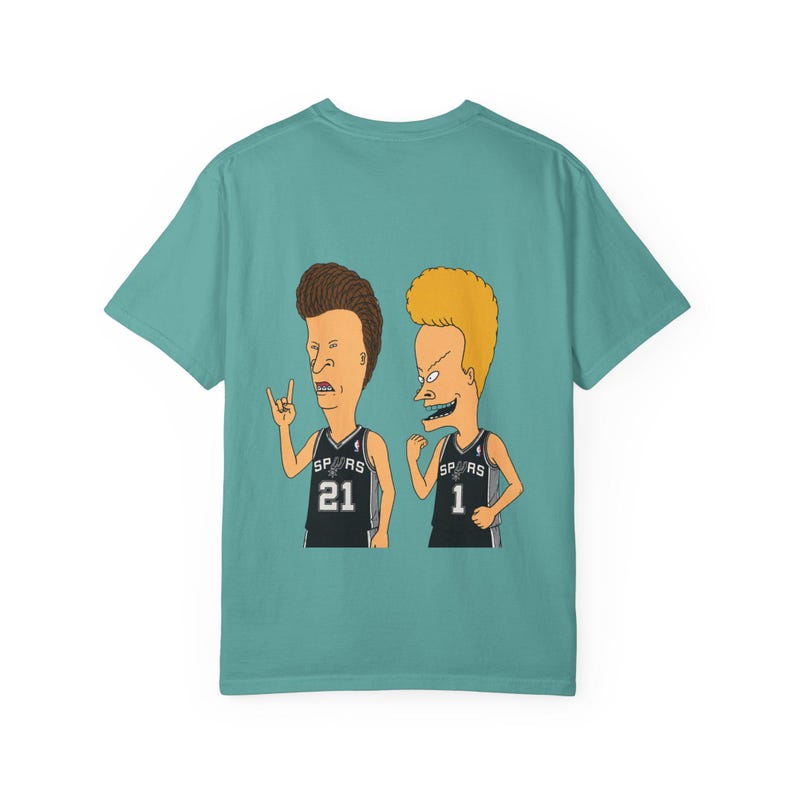 Beavis and Butt-Head Spurs Jerseys T-shirt image 4