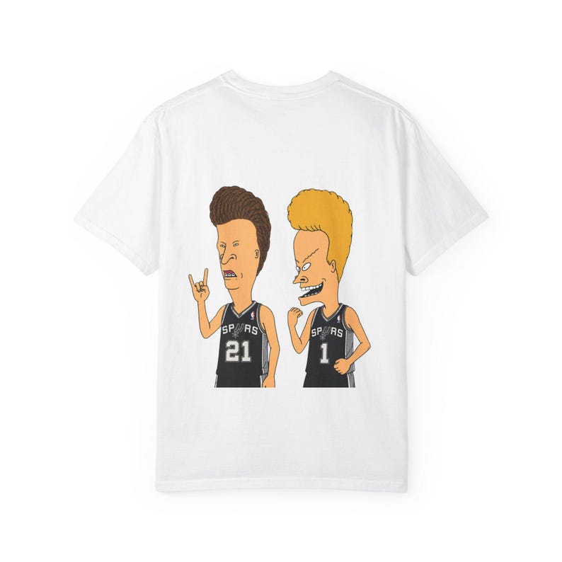 Beavis and Butt-Head Spurs Jerseys T-shirt image 1