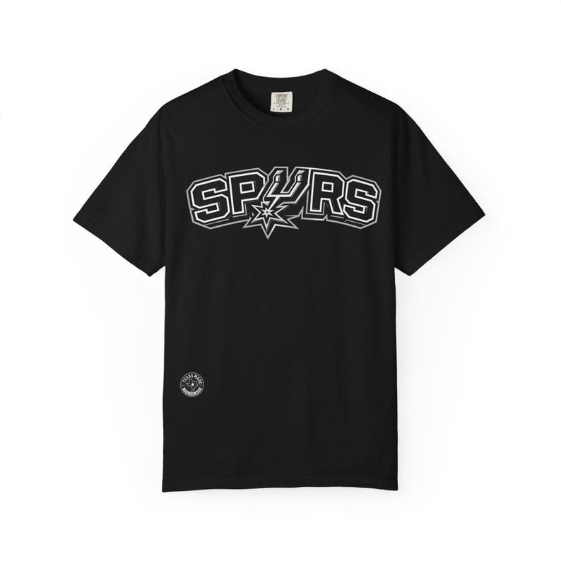 San Antonio Spurs Vassell T-Shirt | Basketball City Jersey Style image 2