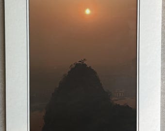 Kenny Tong Signed Art Photography Print Guilin China Karst Mountain 2/250 16x20