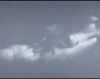 Original Alexander Canedo (1902-1978) Chalk on Paper Nude Study