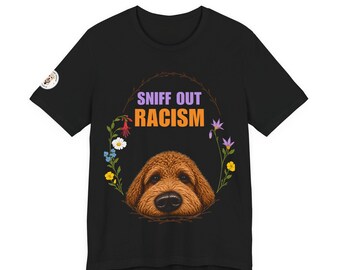Camiseta para perros "Detecta el racismo" / Goldendoodle / Pastor alemán / Chihuahua
