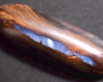 Huge 192ct Boulder Opal Specimen | Display Cigar Shape | Australian Ironstone Collector Piece