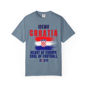 Kroatien fotbolls-T-shirt | Europas hjärta, själen av nationell stolthet (2026) bild 10