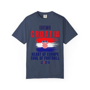 Kroatien fotbolls-T-shirt | Europas hjärta, själen av nationell stolthet (2026) bild 11