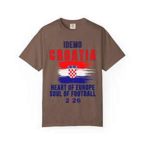 Kroatien fotbolls-T-shirt | Europas hjärta, själen av nationell stolthet (2026) bild 7