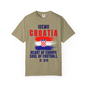 Kroatien fotbolls-T-shirt | Europas hjärta, själen av nationell stolthet (2026) bild 5