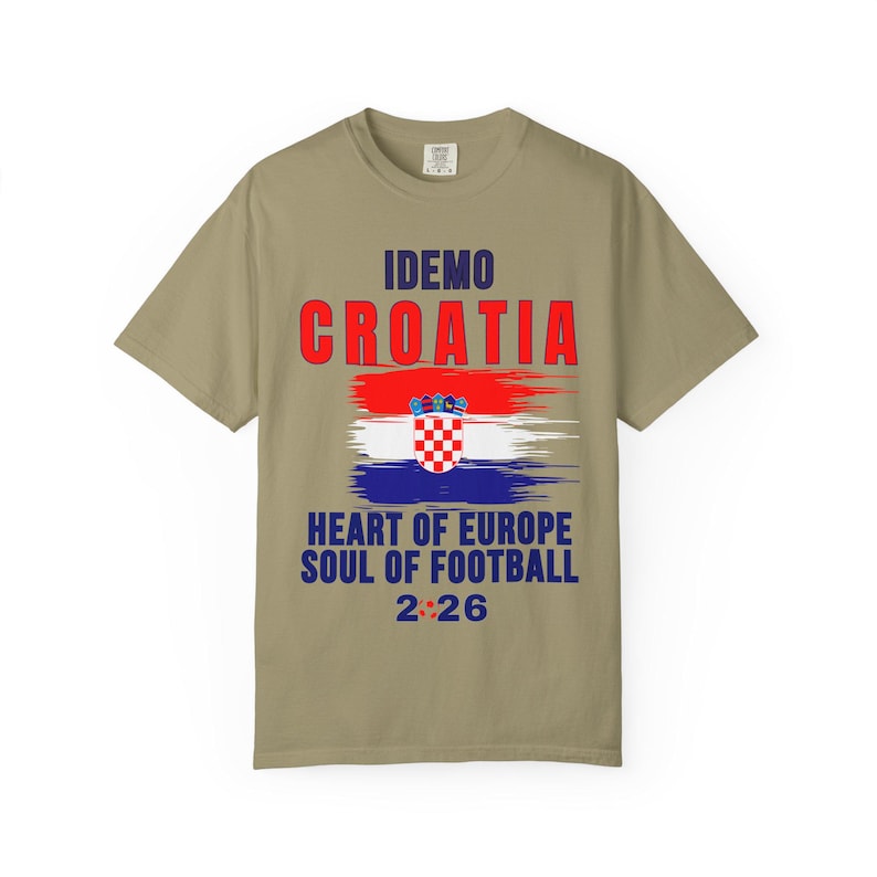 Kroatien fotbolls-T-shirt | Europas hjärta, själen av nationell stolthet (2026) bild 5