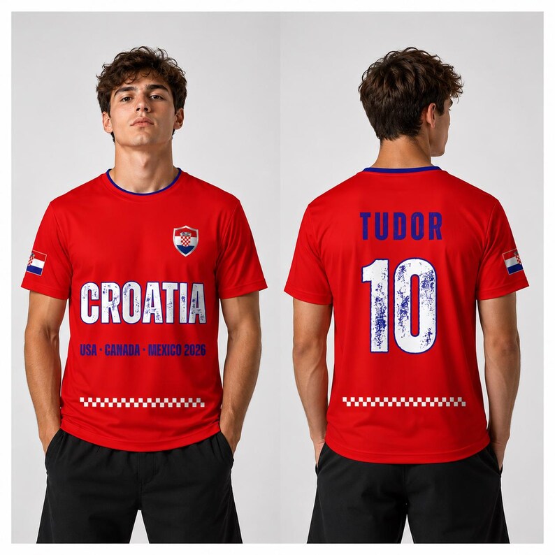 Croatia Soccer Jersey 2026 | Men's Sports Jersey image 1