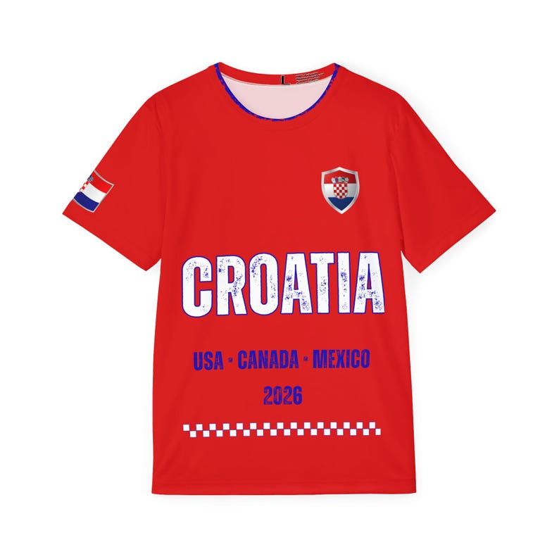 Croatia Soccer Jersey 2026 | Men's Sports Jersey image 2