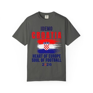 Kroatien fotbolls-T-shirt | Europas hjärta, själen av nationell stolthet (2026) bild 8