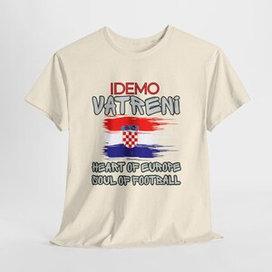 Croatia T-Shirt | Vatreni Fan Apparel | Heart of Europe Soul of Football image 5
