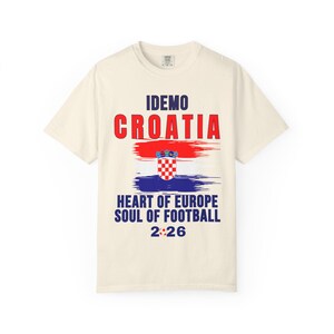 Kroatien fotbolls-T-shirt | Europas hjärta, själen av nationell stolthet (2026) bild 4