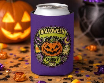 レトロなハロウィン缶クーラー | 90年代ヴィンテージハロウィンドリンククーラー