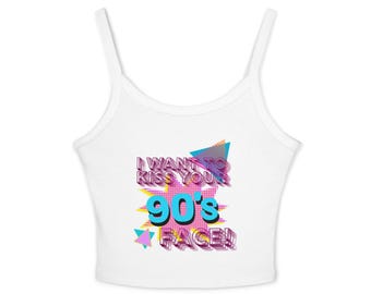Camiseta regata "Quero beijar seu rosto dos anos 90" | 5SOS Everyone's a Star