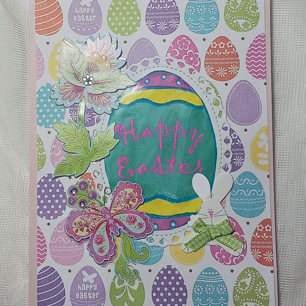 Happy Easter mini scrapbook album for photos, brag book, memory keeping, PaperCraft, Scrapbooking