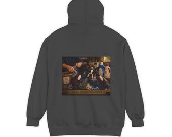 Wasverzadigingsinspecteur | Hoodie met grafische Boston Terrier | QCDivision