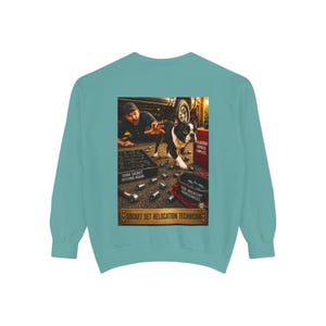 Socket Set Relocation Technician | Boston Terrier Graphic Sweatshirt | QCDivision