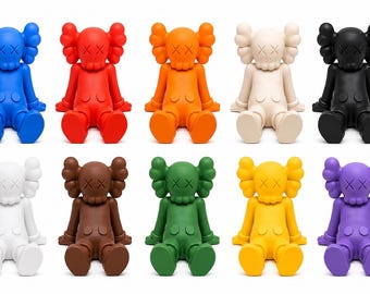 3d Printed Kaws room decor
