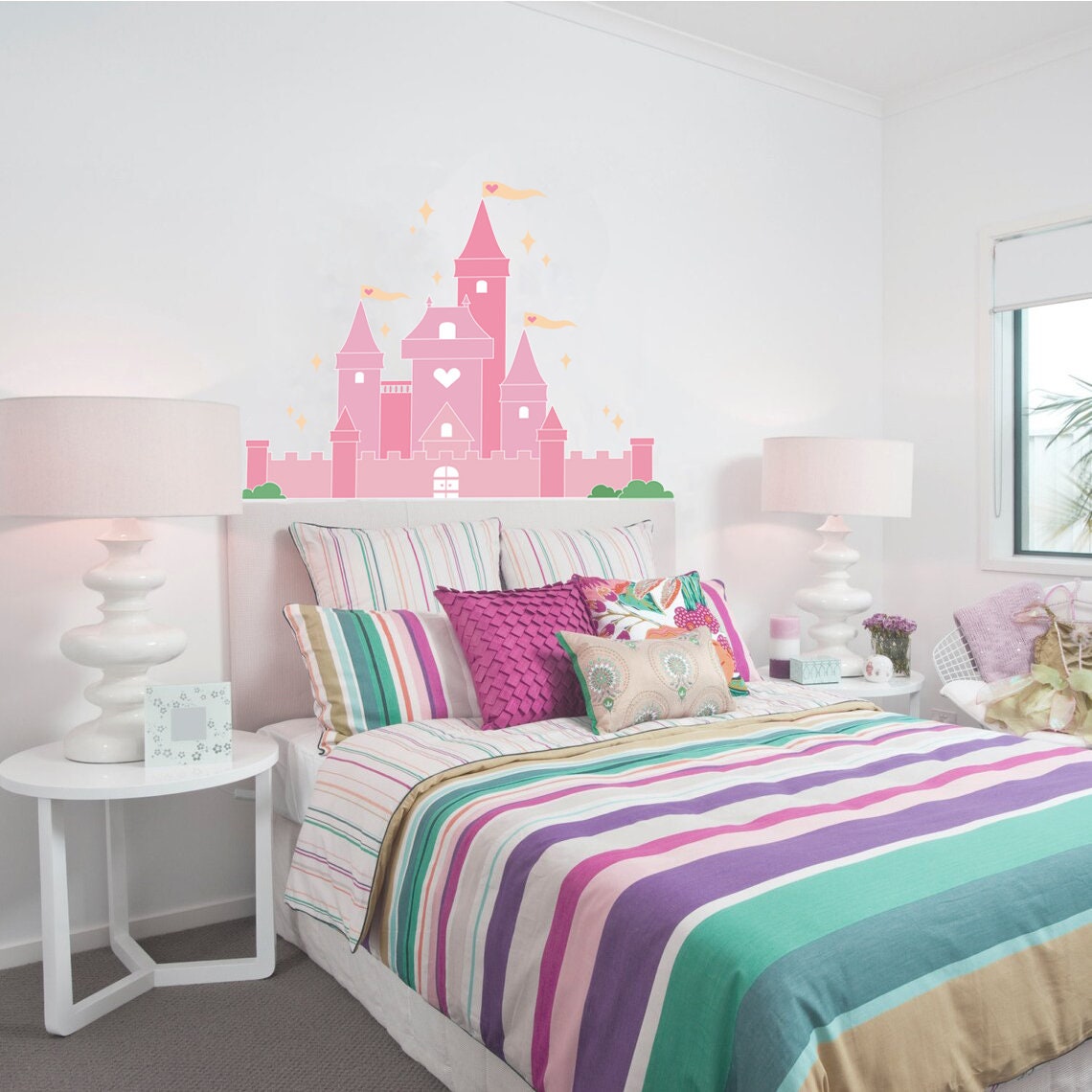 Castle headboard discount