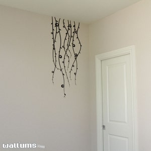Abstract Hanging Vines Wall Decal -  Vinyl Wall Decal Sticker