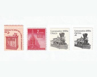 USA Stamp _ 4 Pcs 2 Cent Stamp
