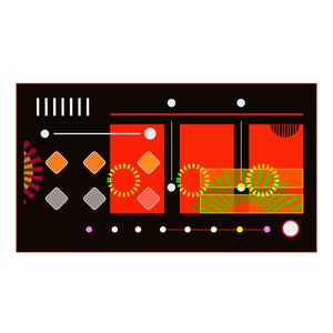 Geometric Composition_Graphic Motion Animation - Digital Video Instant Download