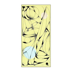 Technical Drawing _ Sea View_No.3 - Computer Altered JPEG Image Instant Download