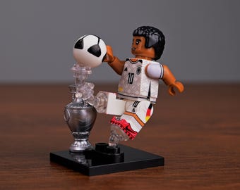 MOC Jamal Musiala Minifigur - Bayern Münchens nächster Superstar #42, alles Gute zum Geburtstag Geschenk für Kinder