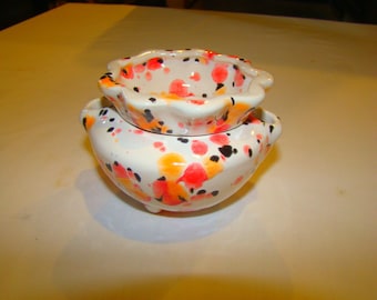 Ex. Small Violet Pot  (Poppy Fields)