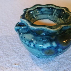 Ex. Small Violet Pot  (Monsoon Seas)