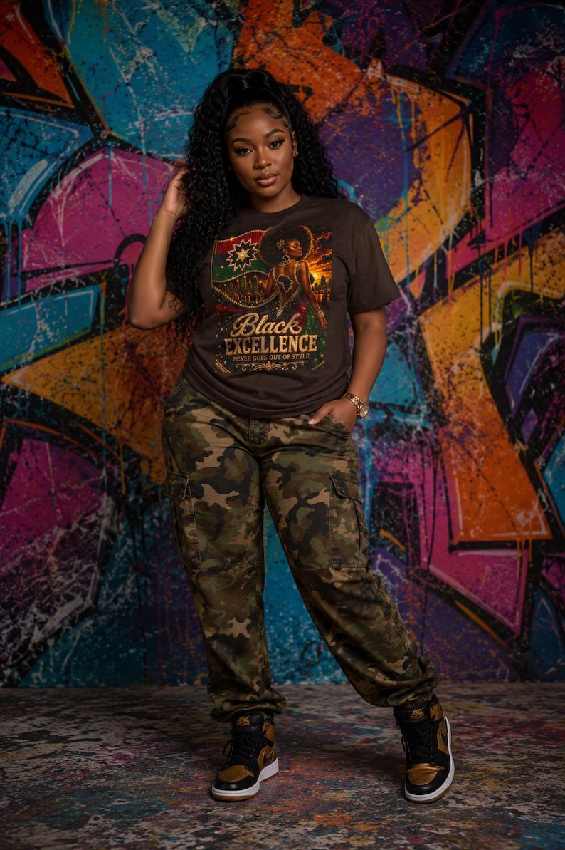 Black Excellence — Vintage Inspired Graphic T-Shirt