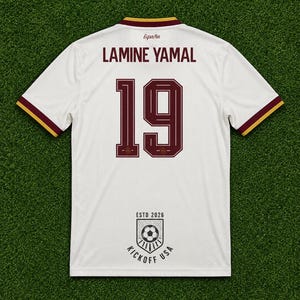 Lamine Yamal 19 Jersey Spain - Etsy