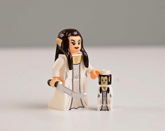 1-Arwen minifigur, Sagan om ringen, Lego-kompatibel födelsedagspresent, Barnens dag