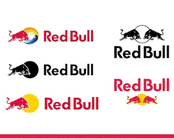 Redbull logo svg png, red bull logo png printable file | Energy drink logo svg | redbull svg