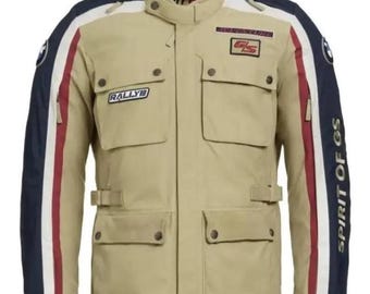 BMW Motorrad GS Tatacoa Motorcycle Jacket Men’s Adventure Touring Biker Jacket Road Safety Riding Gear BMW MotoGP Jacket Gift for Him