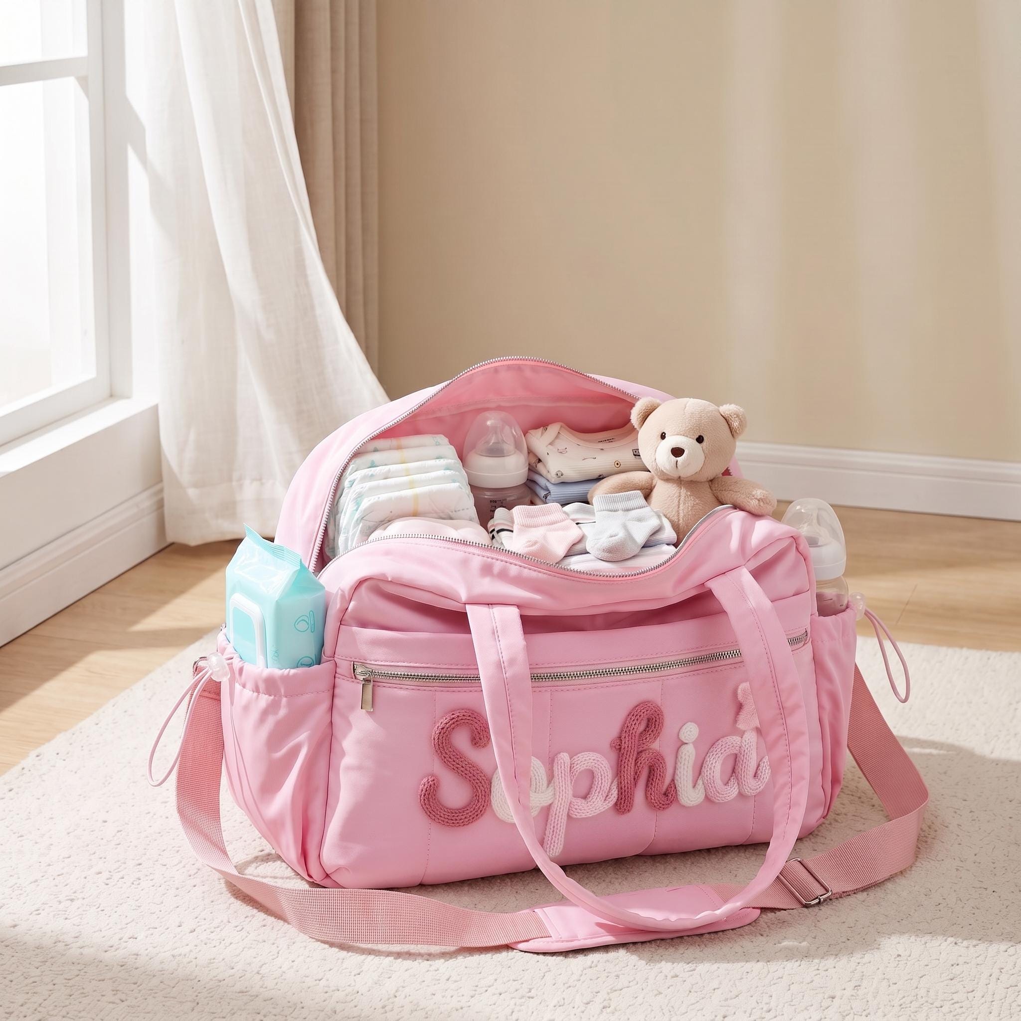 22 Best Push Gifts for New Moms: A Complete Guide 6 Personalized Diaper Bag, Custom Mommy Bag, Large Hospital Bag for…